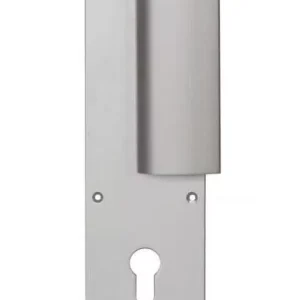 Poignée de tirage sur plaque EUROWALE à cylindre euro