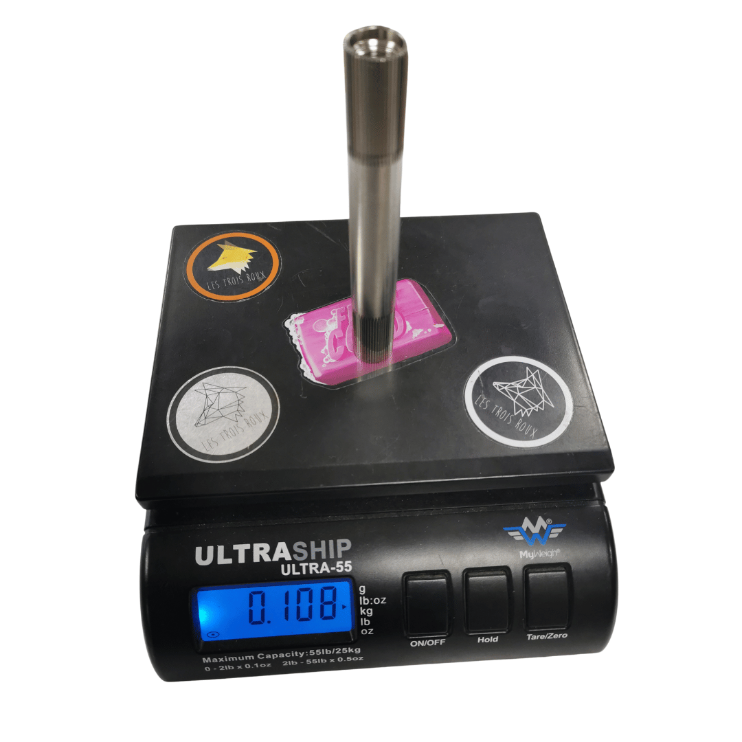 Axe de pédalier LES TROIS ROUX Titane 19mm 48 Cannelures – Image 2