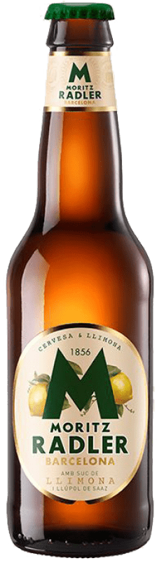 Bière Boîte de 12 unités Moritz Radler Bouteille Tiers 33 cl. vente en ligne