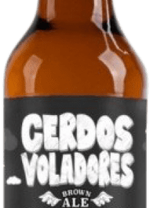 Bière Barcelona Beer Cerdos Voladores Brown Ale Bouteille Tiers 33 cl. disponible maintenant
