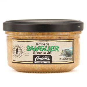Terrine de sanglier à l’acqua vita – spécialité Corse