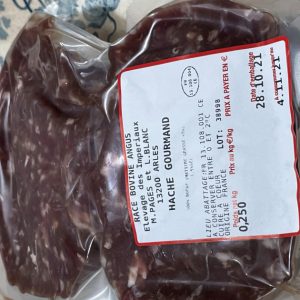 Hachés de Boeuf gourmands