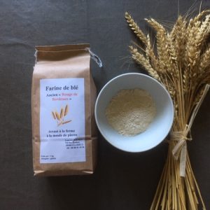 Farine De Blé Ancien « rouge De Bordeaux » – 25kg