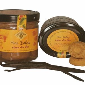 Les minis Babas Rhum Vanille des îles ( pot de 12 minis babas)