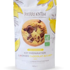 Kit préparation certifié bio cookies chocolat au lait