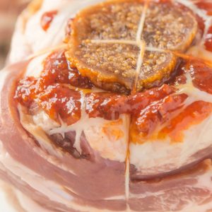 3 Paupiettes De Canette Oignons/figues Farcies