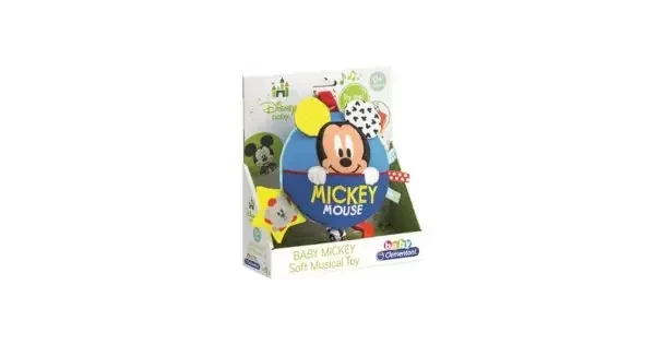 Clementoni,Baby Mickey Morbido Carillon Musicale per Neonati, Gioco Educativo per Culla