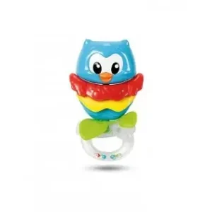 Clementoni Sonaglino Gufetto – Giocattolo Dentizione Interattivo per Bambini