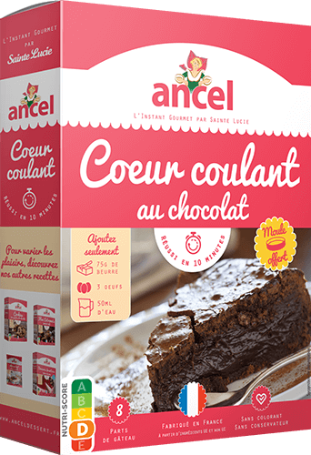 Cœur coulant au chocolat Ancel – Image 2