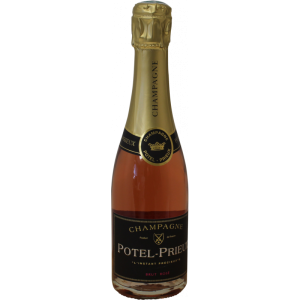 Champagne Potel Prieux Brut Rosé 37.5CL en solde