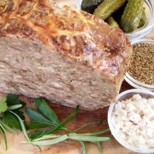 Pâté au four 250g – Porc noir gascon