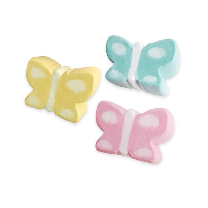 Finitronc Papillons éponges assorties 125u.