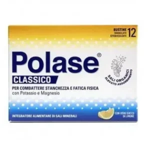 Polase Limone Integratore di Sali Minerali 12 Bustine – Energia e Benessere Quotidiano