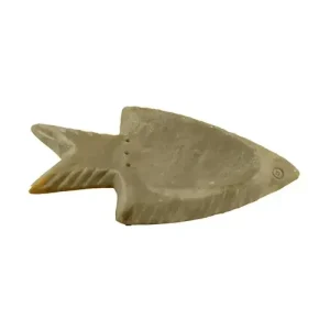 Porta incenso in pietra – pesce