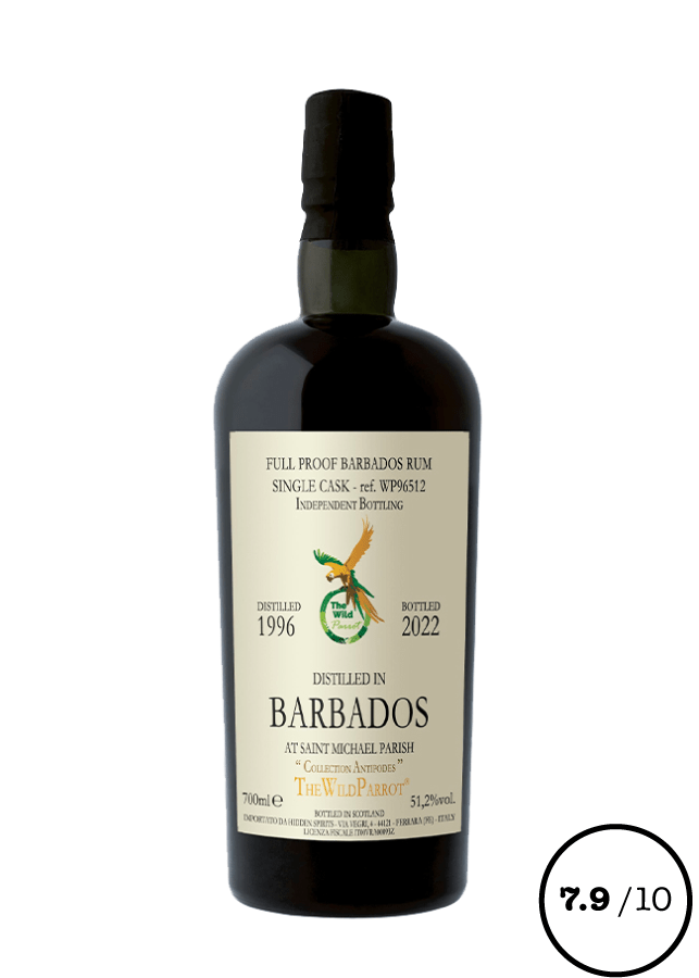 THE WILD PARROT 1996 Barbados Antipodes affaire du jour