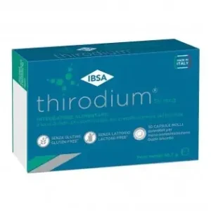 Thirodium 50mcg Capsule Molli – Integratore di Iodio Gusto Biscotto – 30 Capsule