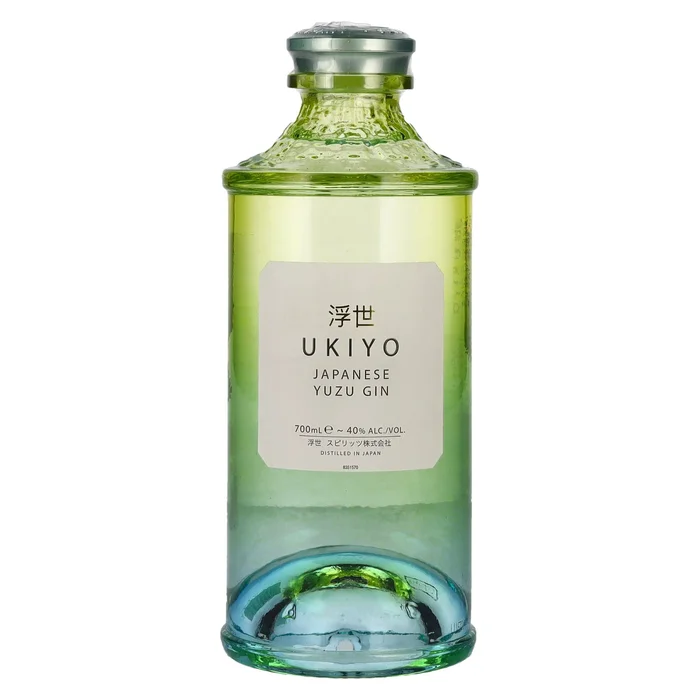 UKIYO Japanese Yuzu Gin 40% Vol. 0,7l
